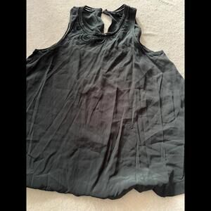 Madewell Size 2 Racerback Blouse Gray